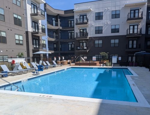 McDowell Point Apartments Outdoor Pool and Spa