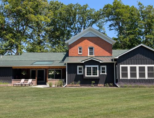 Old house with New Additions Integral to its Setting